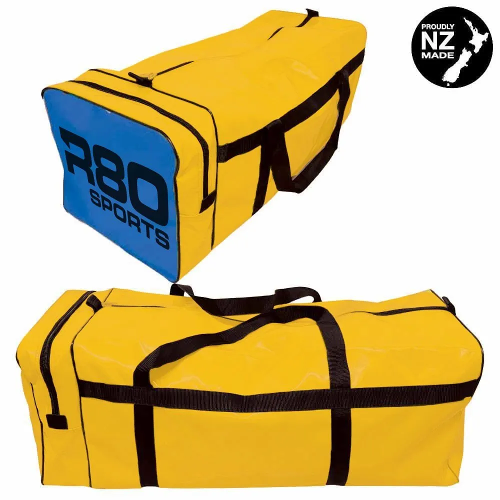 R80 Club Kit Colours Gear Bag Yellow with End Pocket