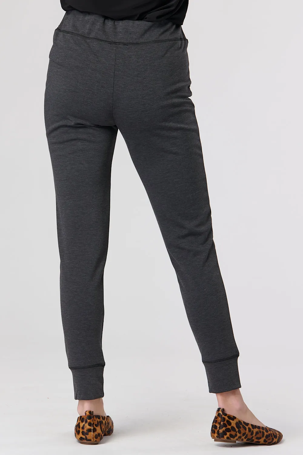 Saloos Ribbed Hems Leggings