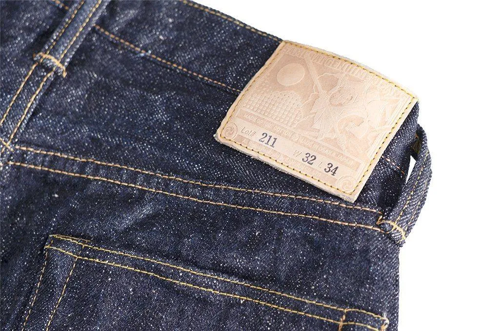 SAMURAI JEANS - S211VX Benkei 17oz Selvedge Denim - Relaxed Tapered Fit One Wash