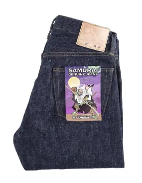 SAMURAI JEANS - S211VX Benkei 17oz Selvedge Denim - Relaxed Tapered Fit One Wash