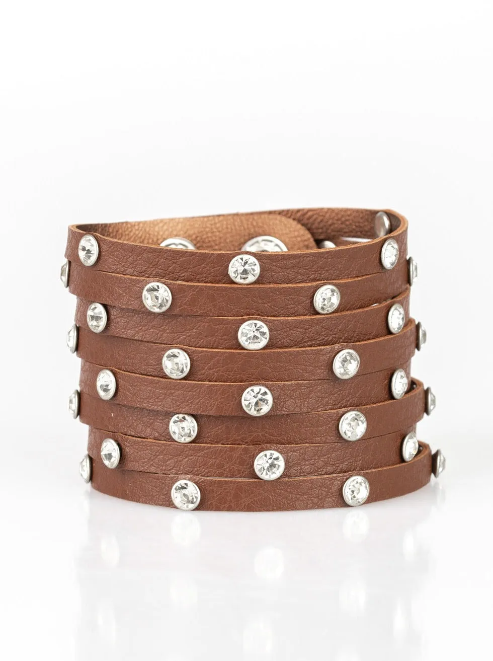 Sass Squad Brown Bracelet