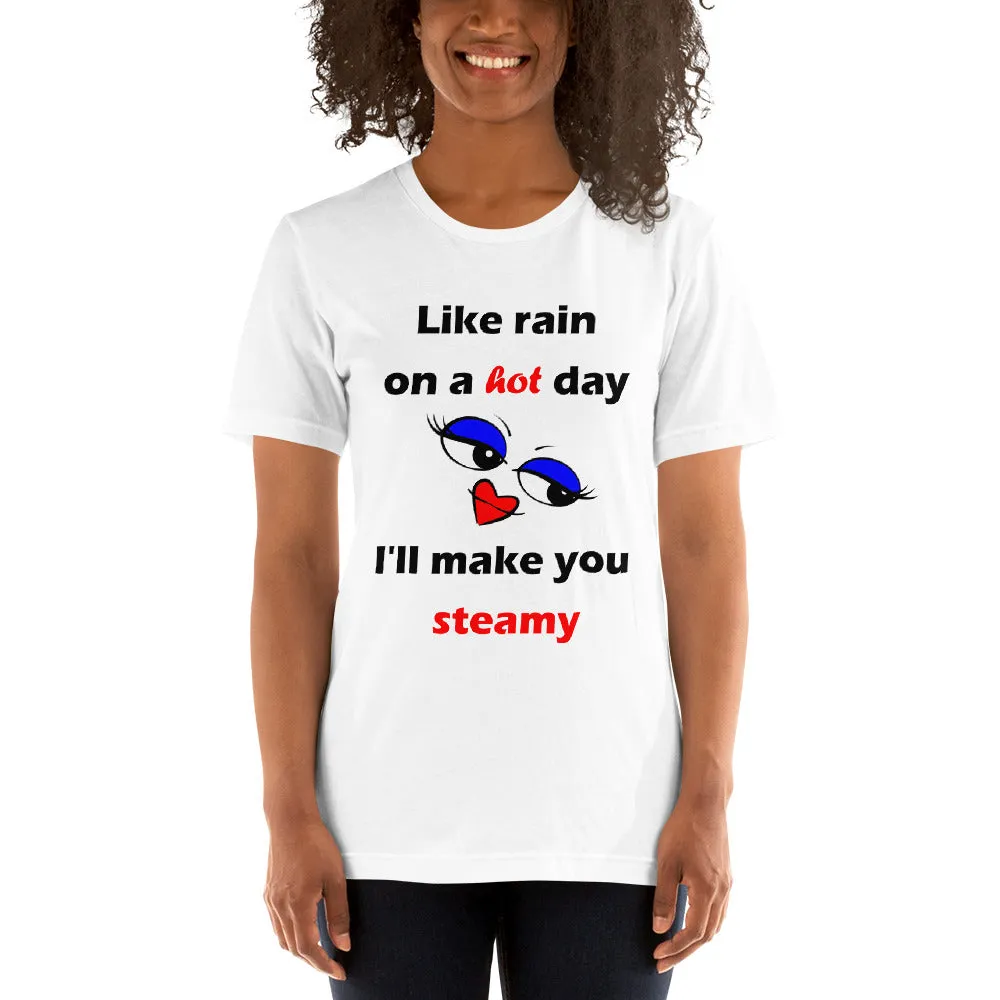 Short-Sleeve Unisex T-Shirt - Steamy (L)