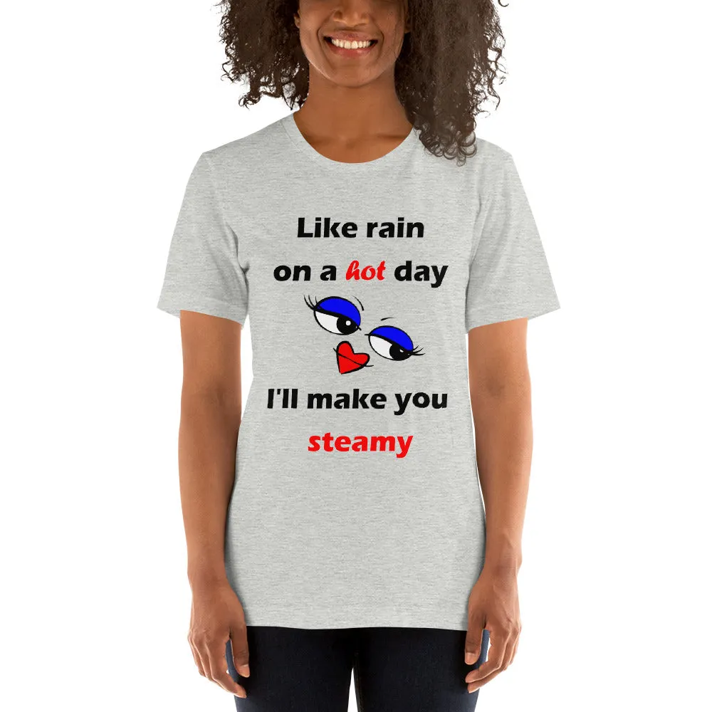 Short-Sleeve Unisex T-Shirt - Steamy (L)