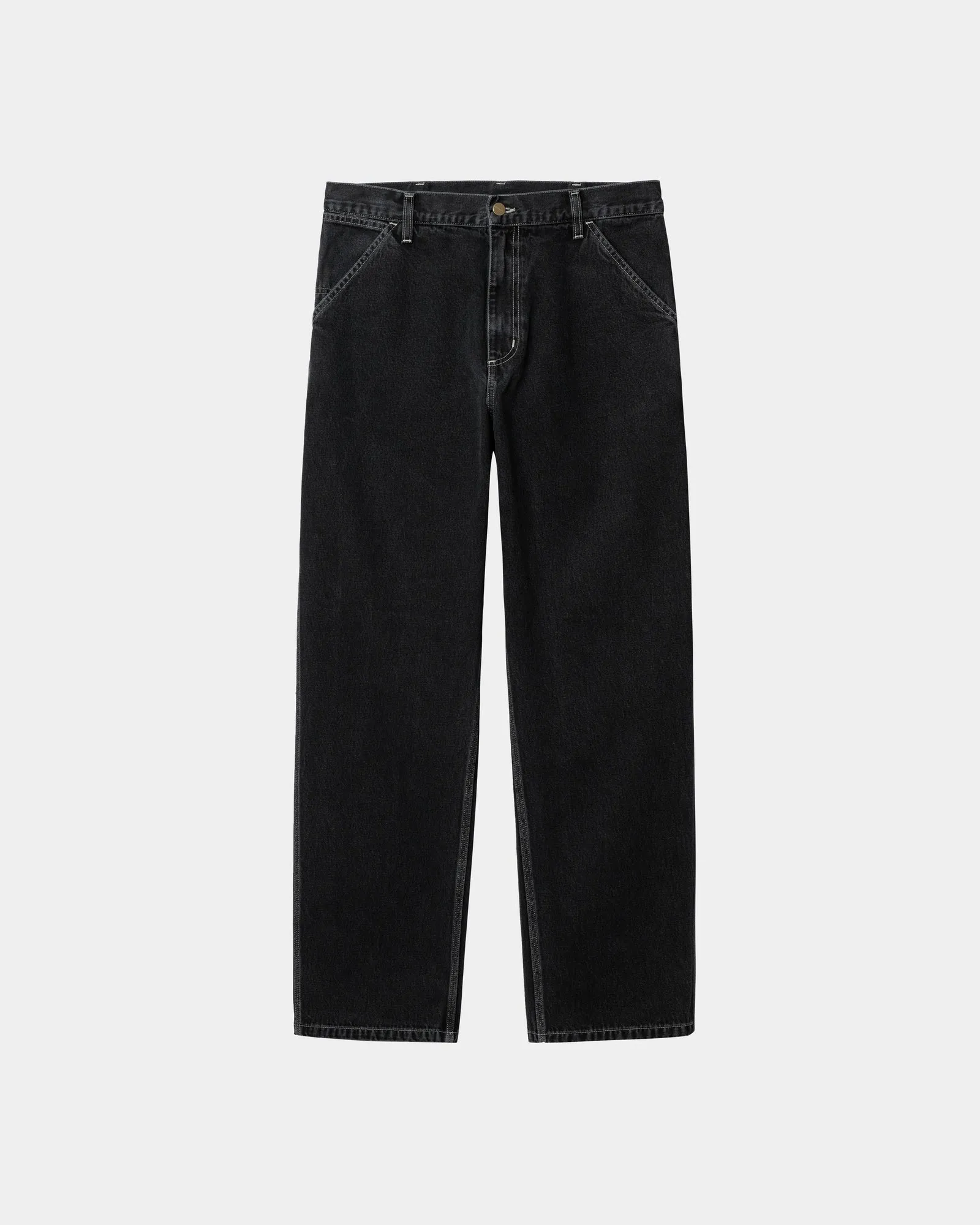 Simple Pant - Denim | Black (heavy stone wash)