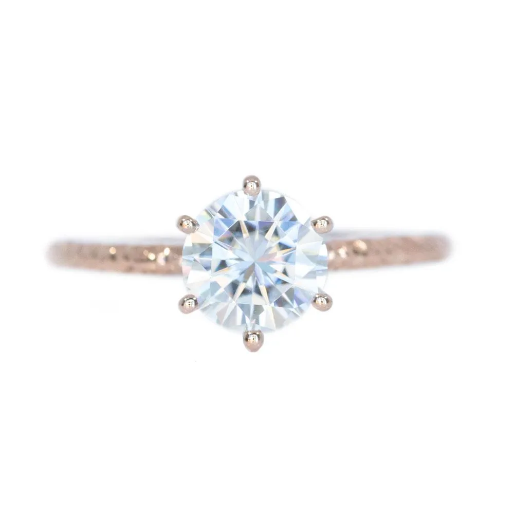 Skinny 6-Prong Solitaire - Setting