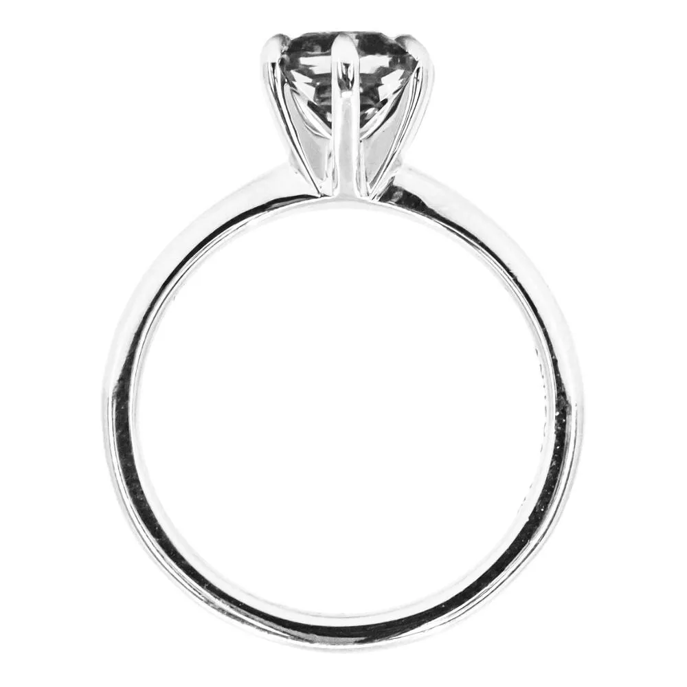 Skinny 6-Prong Solitaire - Setting