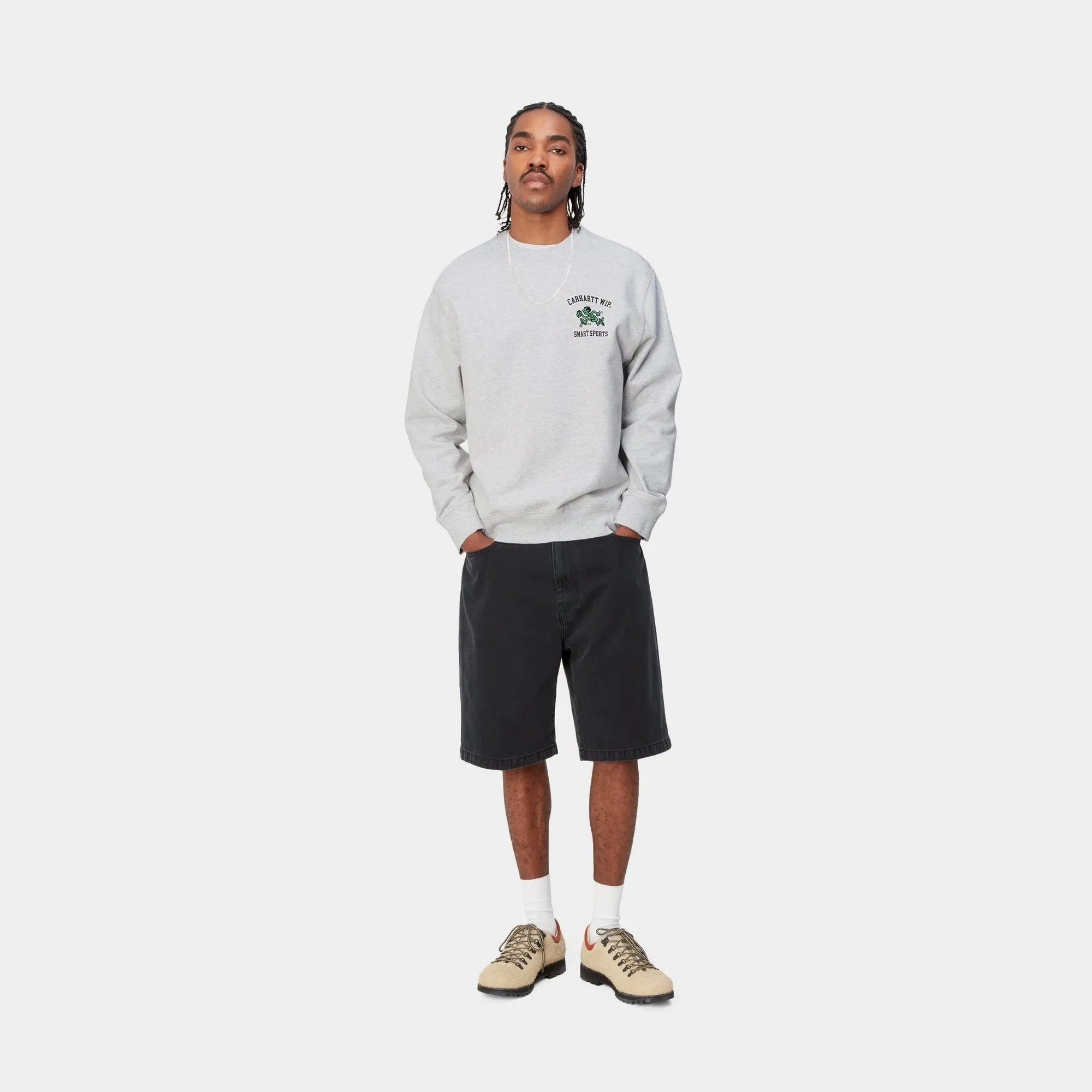 Smart Sports Sweatshirt | Ash Heather