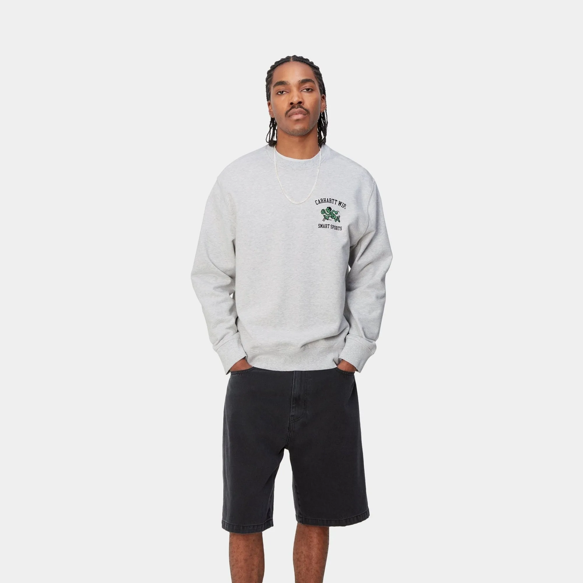 Smart Sports Sweatshirt | Ash Heather