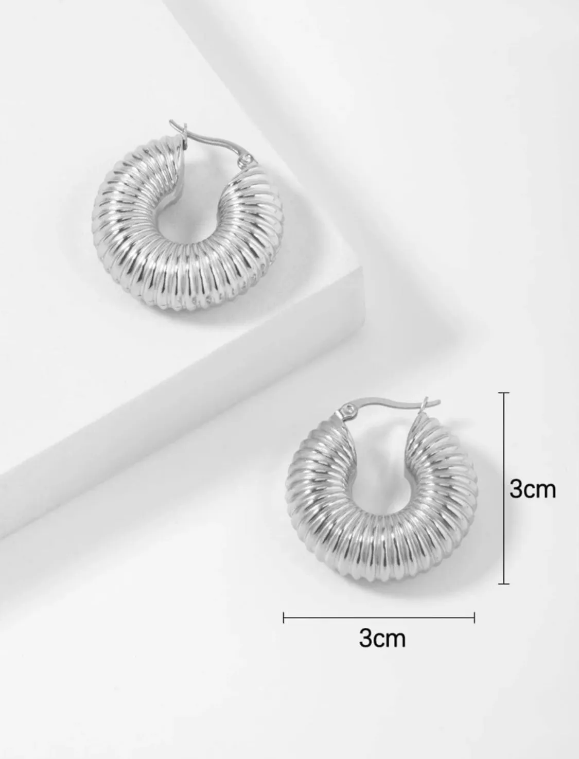 Snail earrings