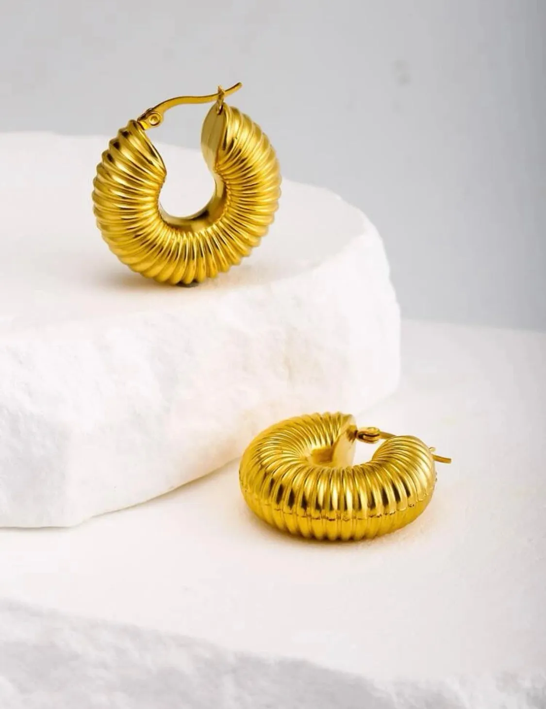 Snail earrings