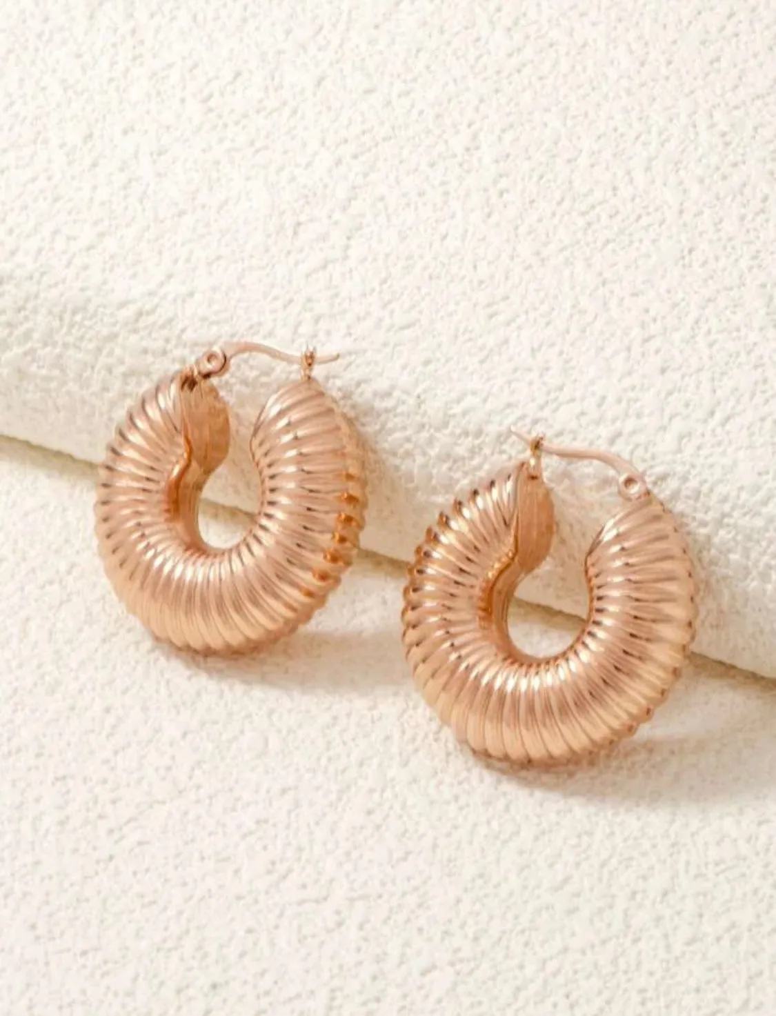 Snail earrings