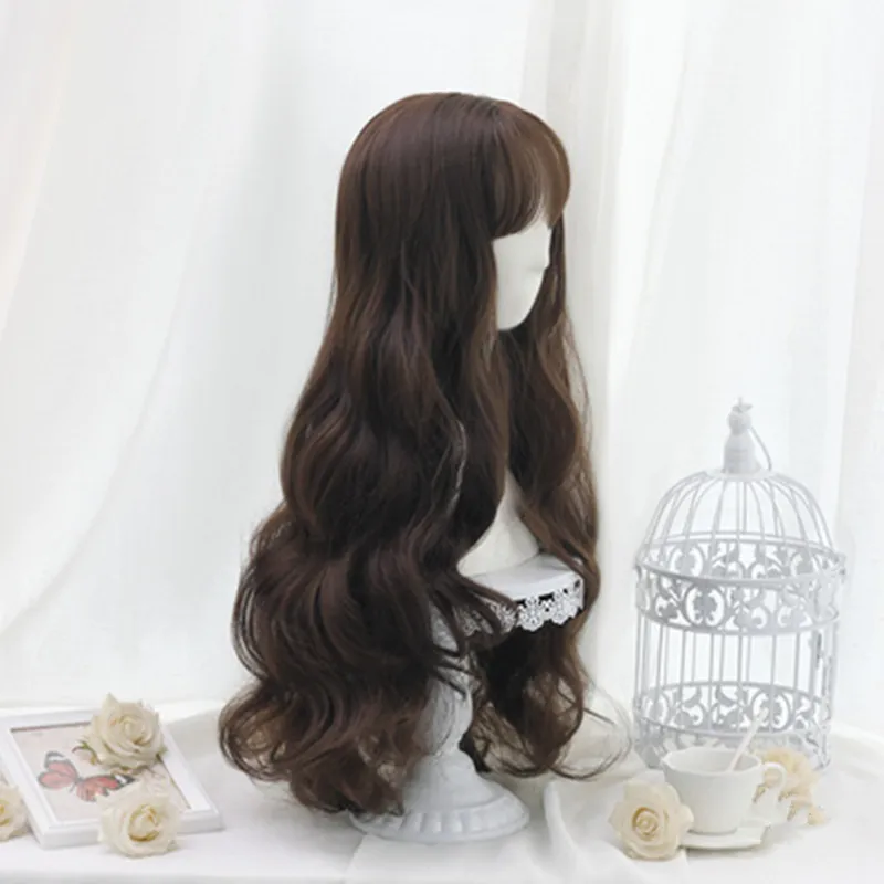 Sweet Big Wave Long Roll Wig AD11685