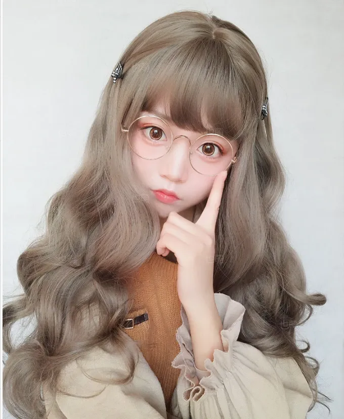 Sweet Big Wave Long Roll Wig AD11685