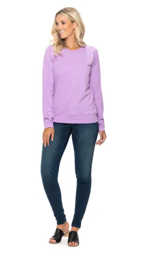 Tala Top - orchid - organic cotton