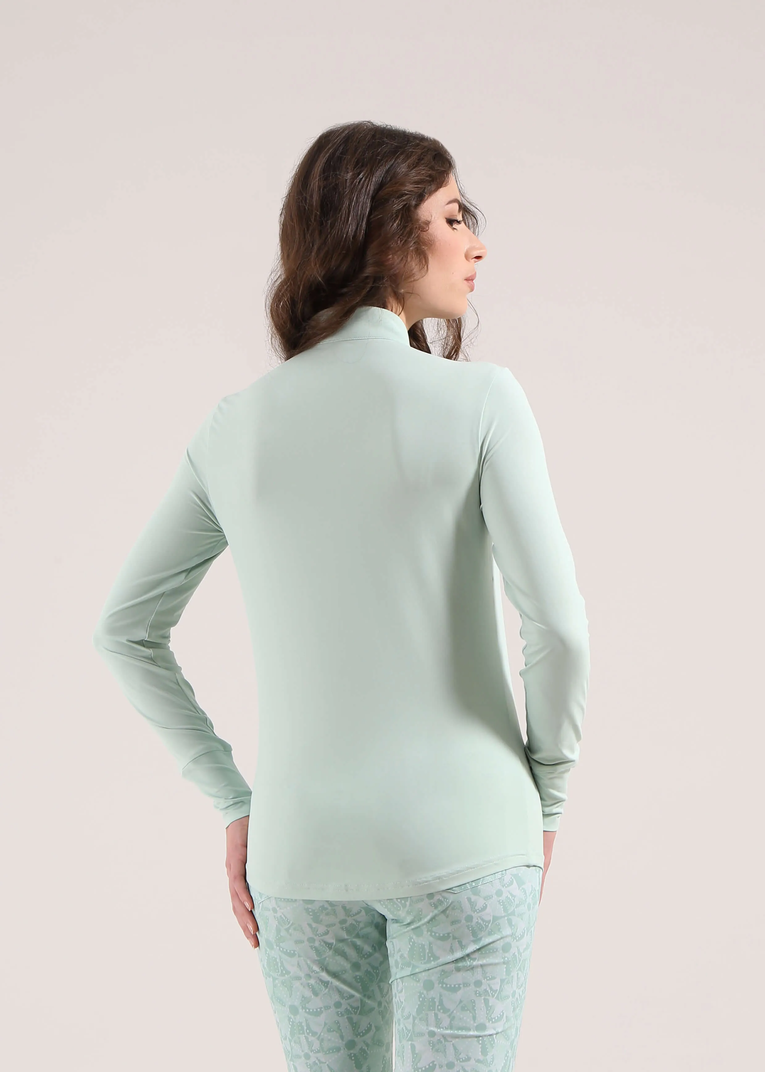 TEPORE | SUNBLOCK® LIGHTWEIGHT JERSEY TURTLENECK