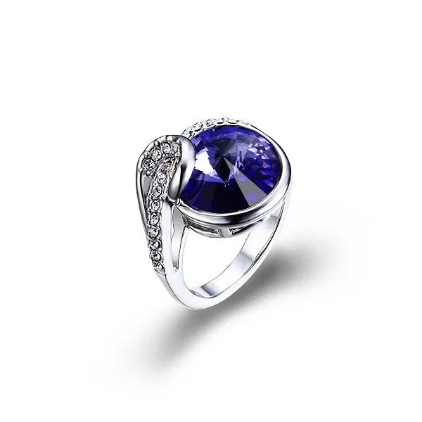 The amazing amethyst crystal ring