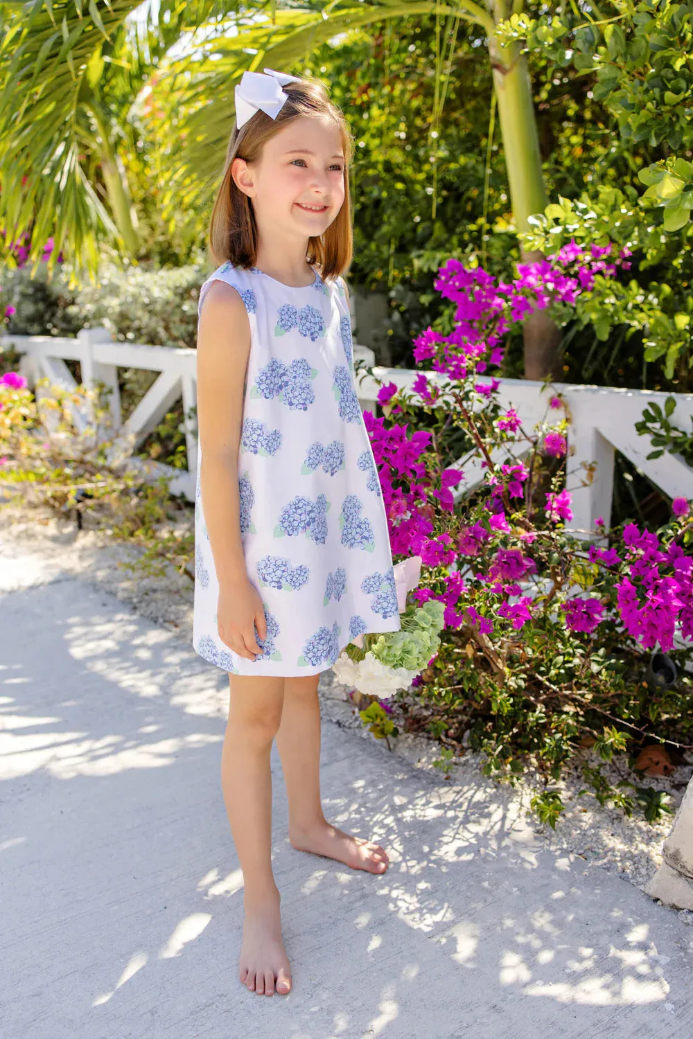 The Beaufort Bonnet Company - Happiest Hydrangeas Annie Apron Dresss