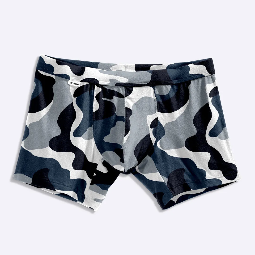 The TBô Blue Camo Boxer Brief