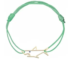 TIBURON ZAFIRO AZUL CORD BRACELET