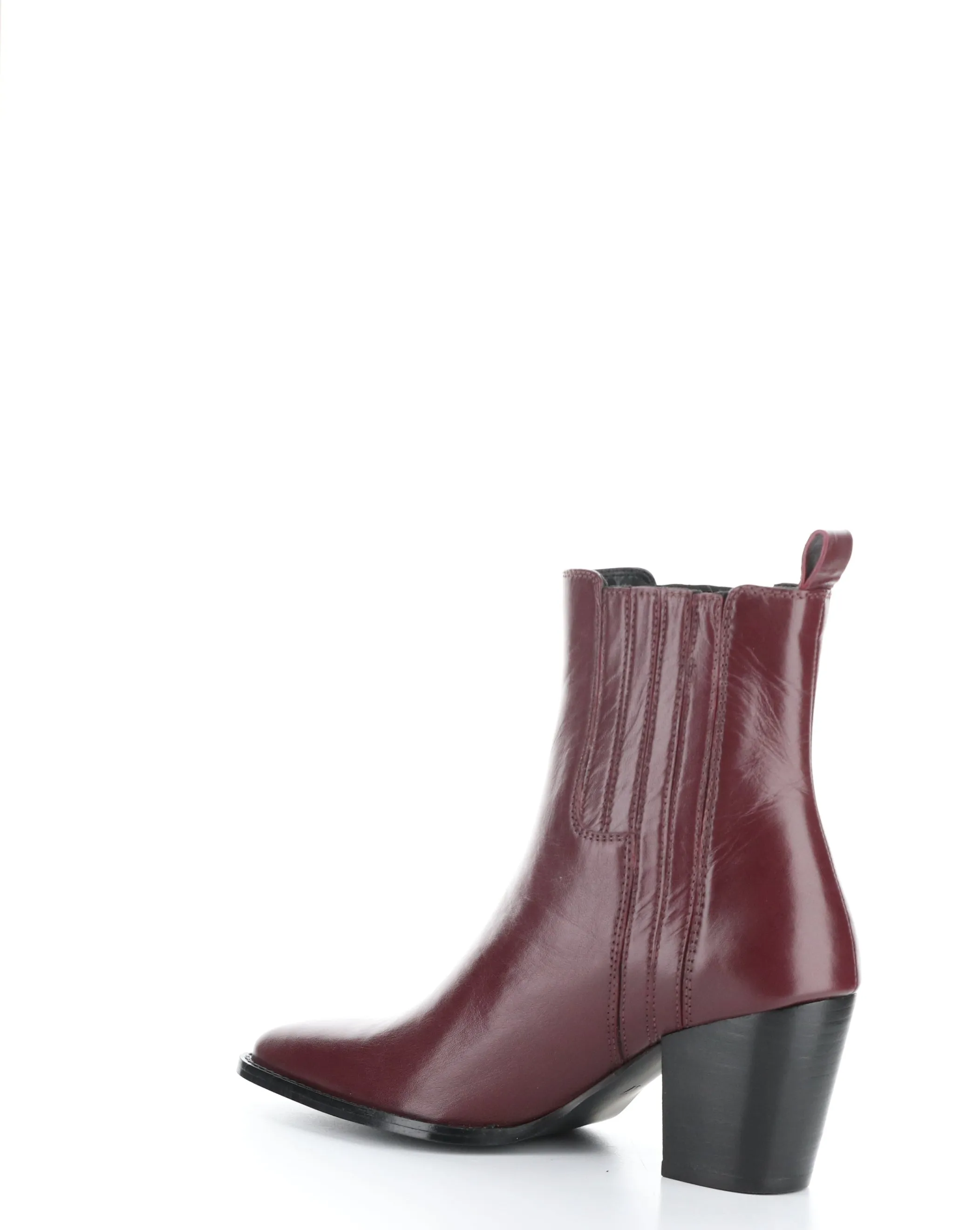 TRULY BORDO Pointed Toe Boots