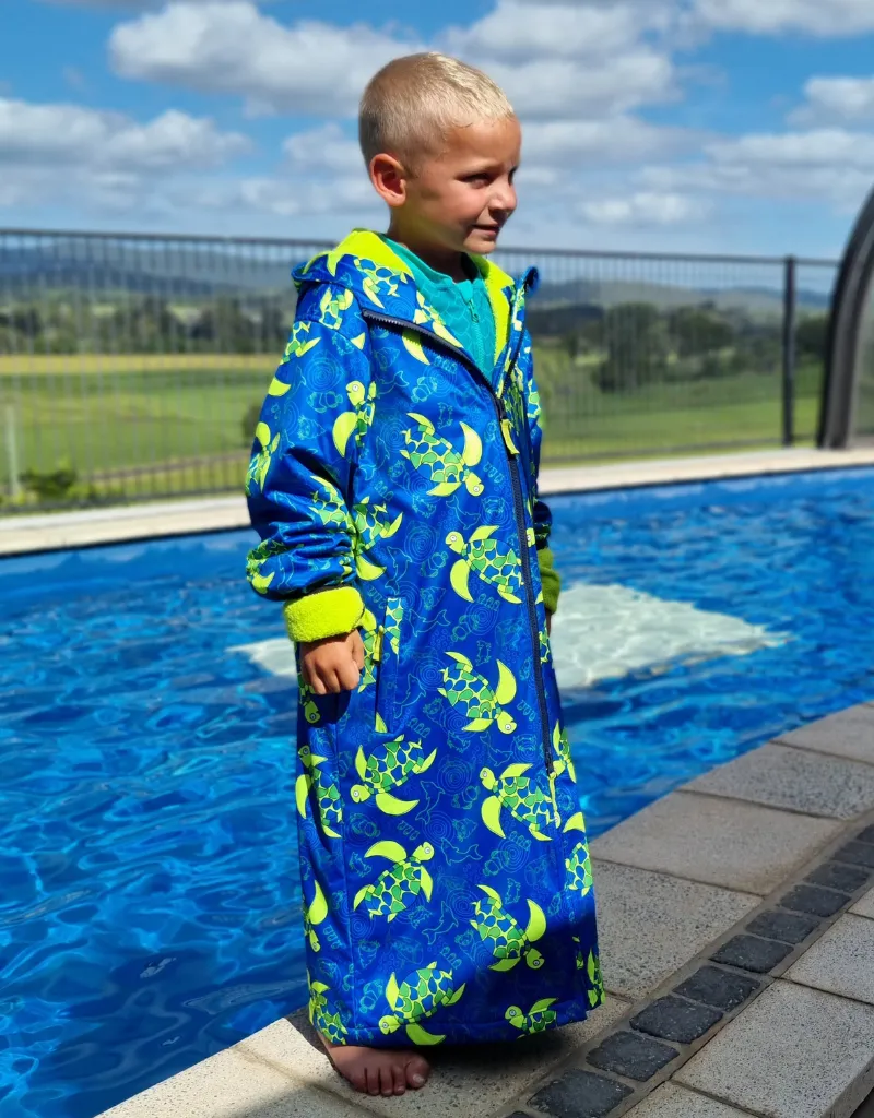 Turtle Tales Swim Parka | Child Unisex