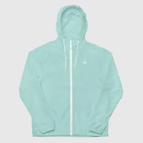 Unisex lightweight zip up windbreaker - Mint