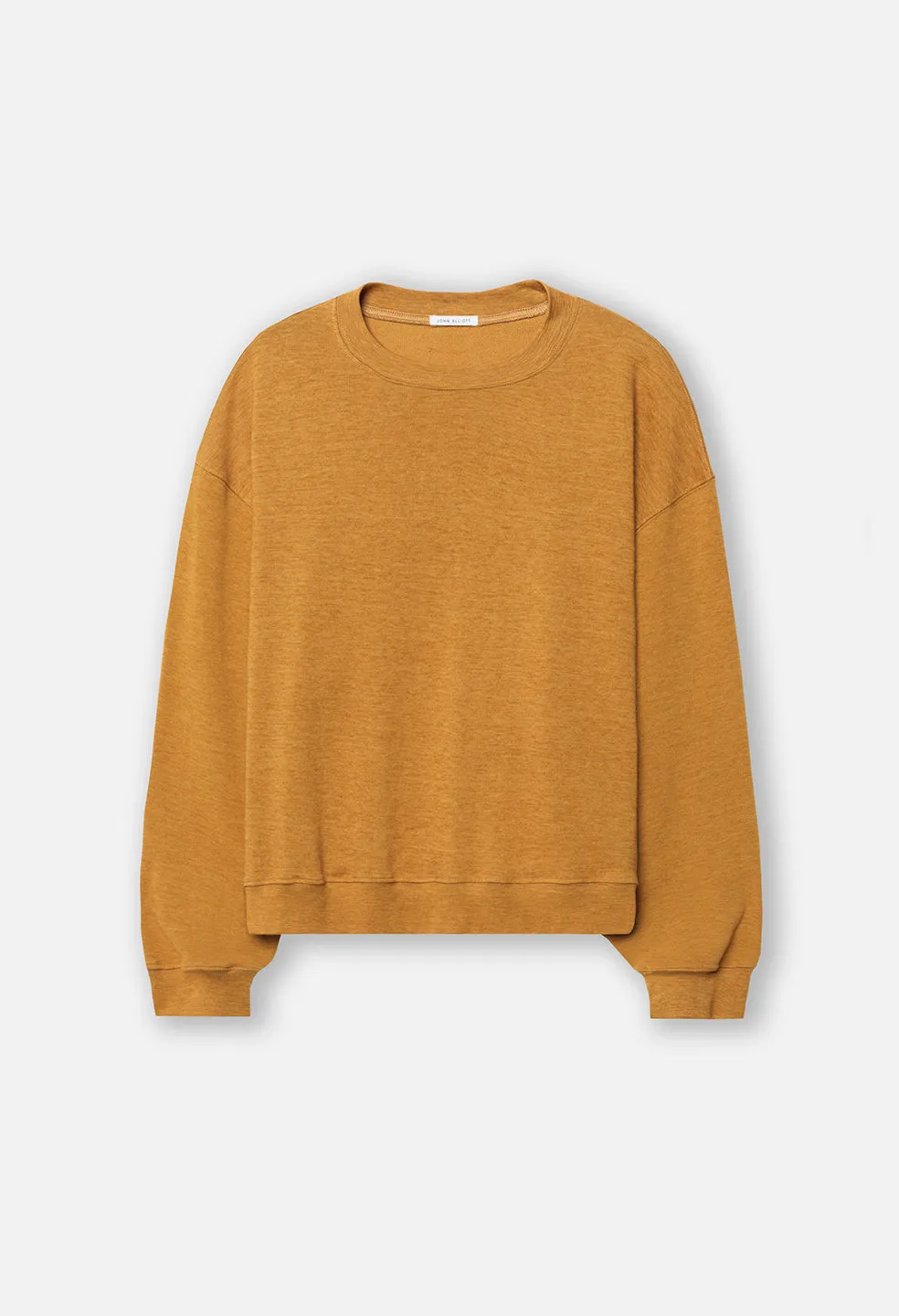 Vintage Melange Crew / Mustard