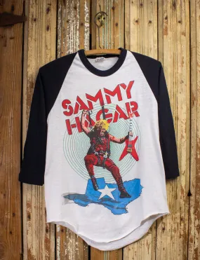 Vintage Sammy Hagar Texas Is Best Raglan Concert T Shirt 80s Small