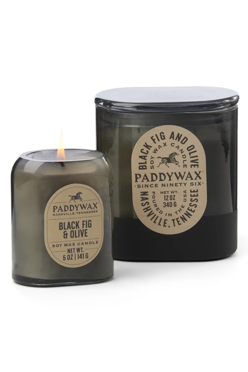 Vista Candles, Black Fig   Olive