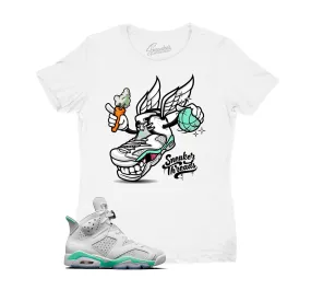 Womens - Mint Foam 6 Fly Kicks Shirt