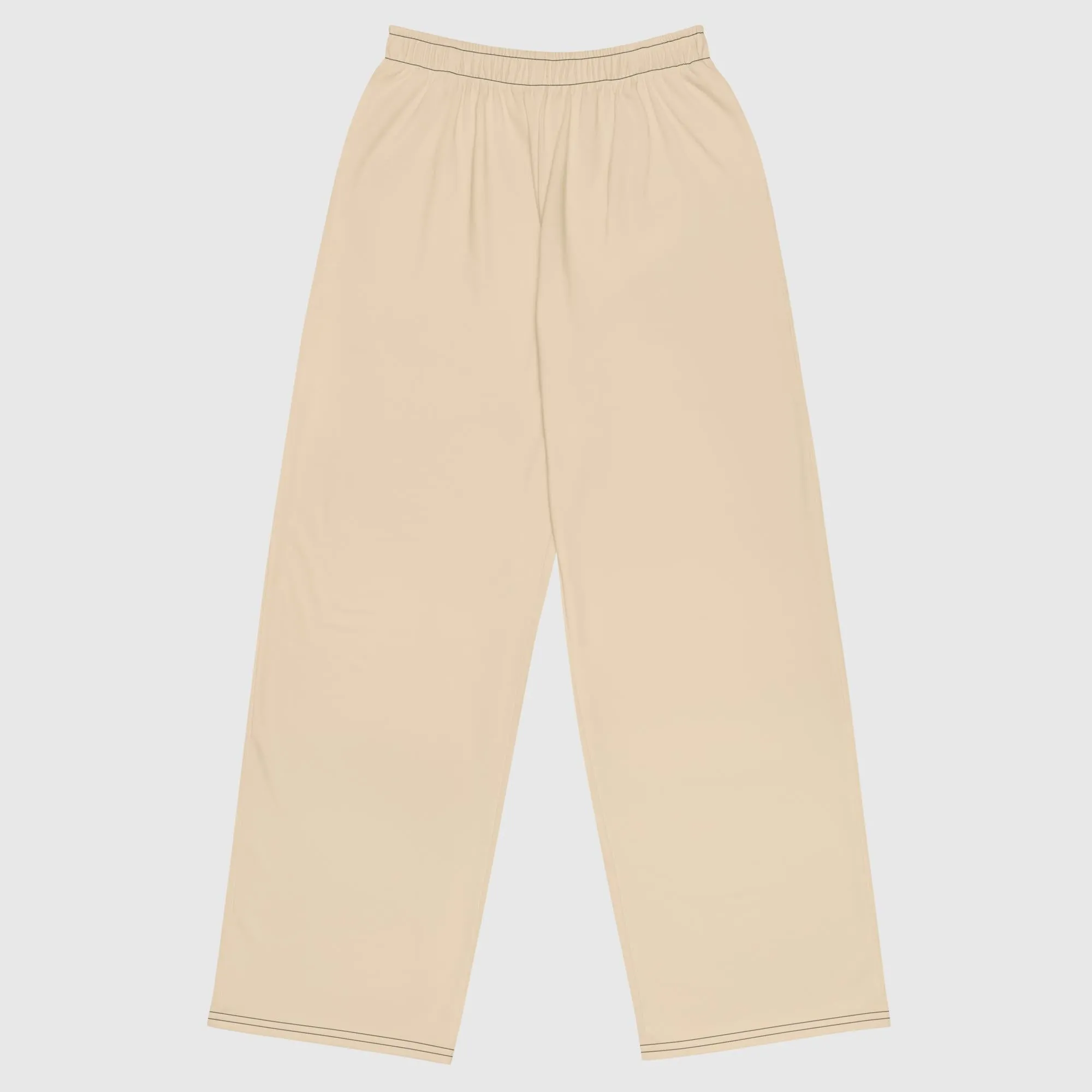 Women's wide-leg pants - Cream